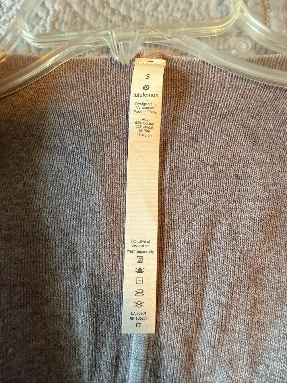 lululemon athletica still Lotus  Wrap Cardigan